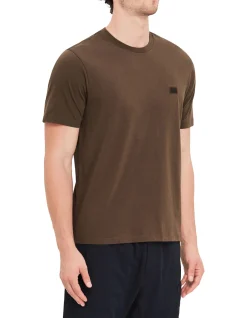 30/1 JERSEY SHORT SLEEVE LOGO PATCH T-SHIRT