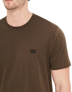 30/1 JERSEY SHORT SLEEVE LOGO PATCH T-SHIRT