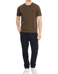 30/1 JERSEY SHORT SLEEVE LOGO PATCH T-SHIRT