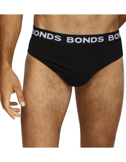 5 PACK ELAST WAIST BRIEF