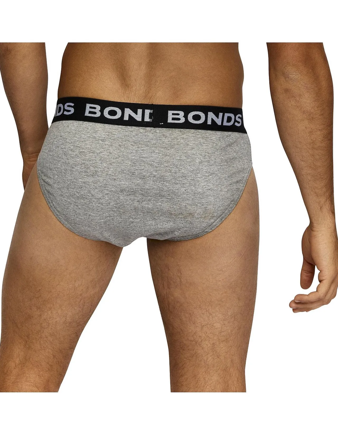 5 PACK ELAST WAIST BRIEF