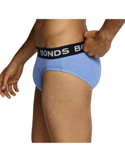 5 PACK ELAST WAIST BRIEF