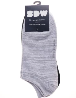 3 pack women's assorted invisible no show sock