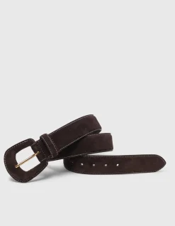 A Cover Suede Belt
