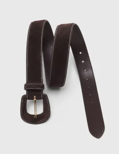 A Cover Suede Belt