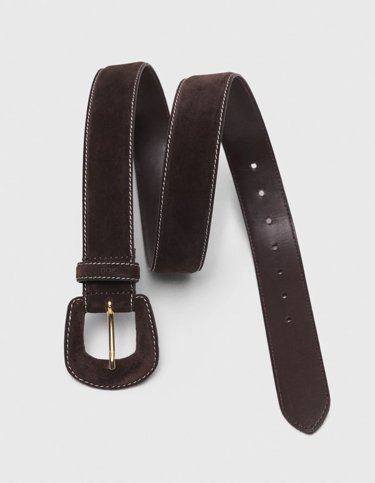 A Cover Suede Belt