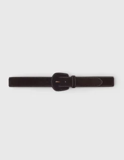 A Cover Suede Belt