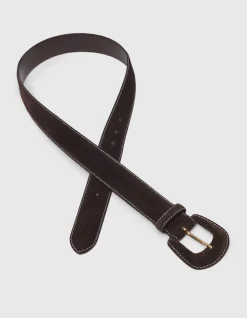 A Cover Suede Belt