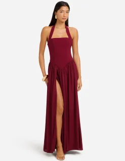 ABIGAIL SQUARE NECK MAXI DRESS