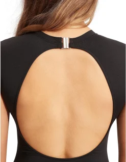 Active Cap Sleeve Maillot