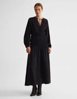 ADDISON RAYON BLEND DRESS