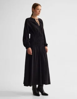 ADDISON RAYON BLEND DRESS