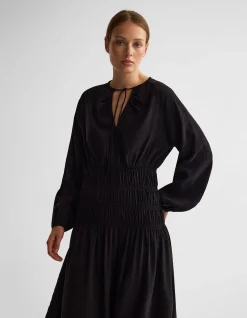 ADDISON RAYON BLEND DRESS