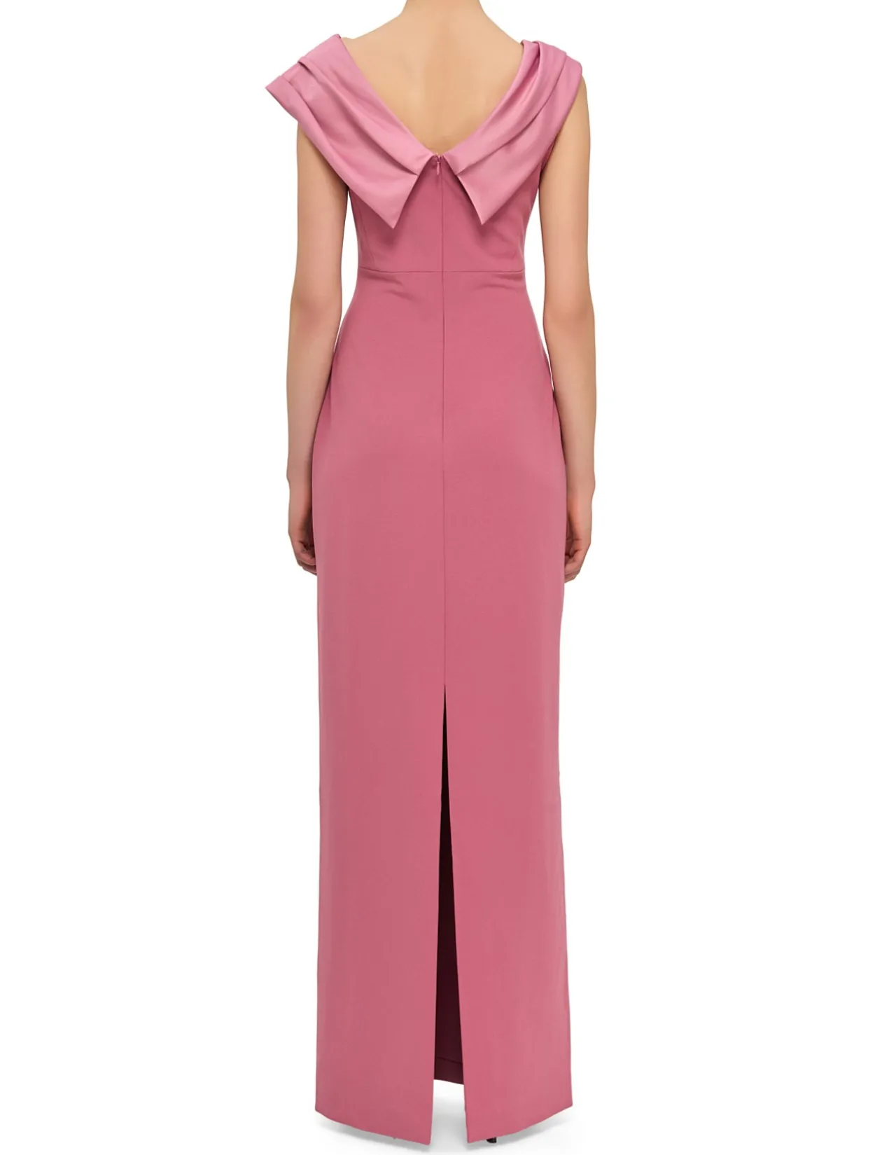 ADELE DRAPED NECKLINE MAXI DRESS