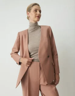 ADELENA WOOL SUIT JACKET