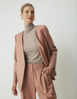 ADELENA WOOL SUIT JACKET