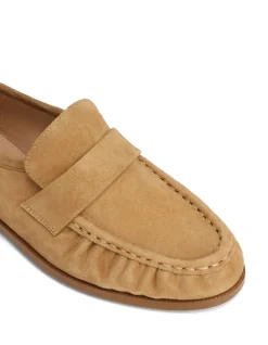 Adriel Fawn Suede Leather Loafer