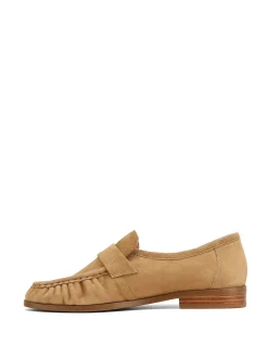 Adriel Fawn Suede Leather Loafer