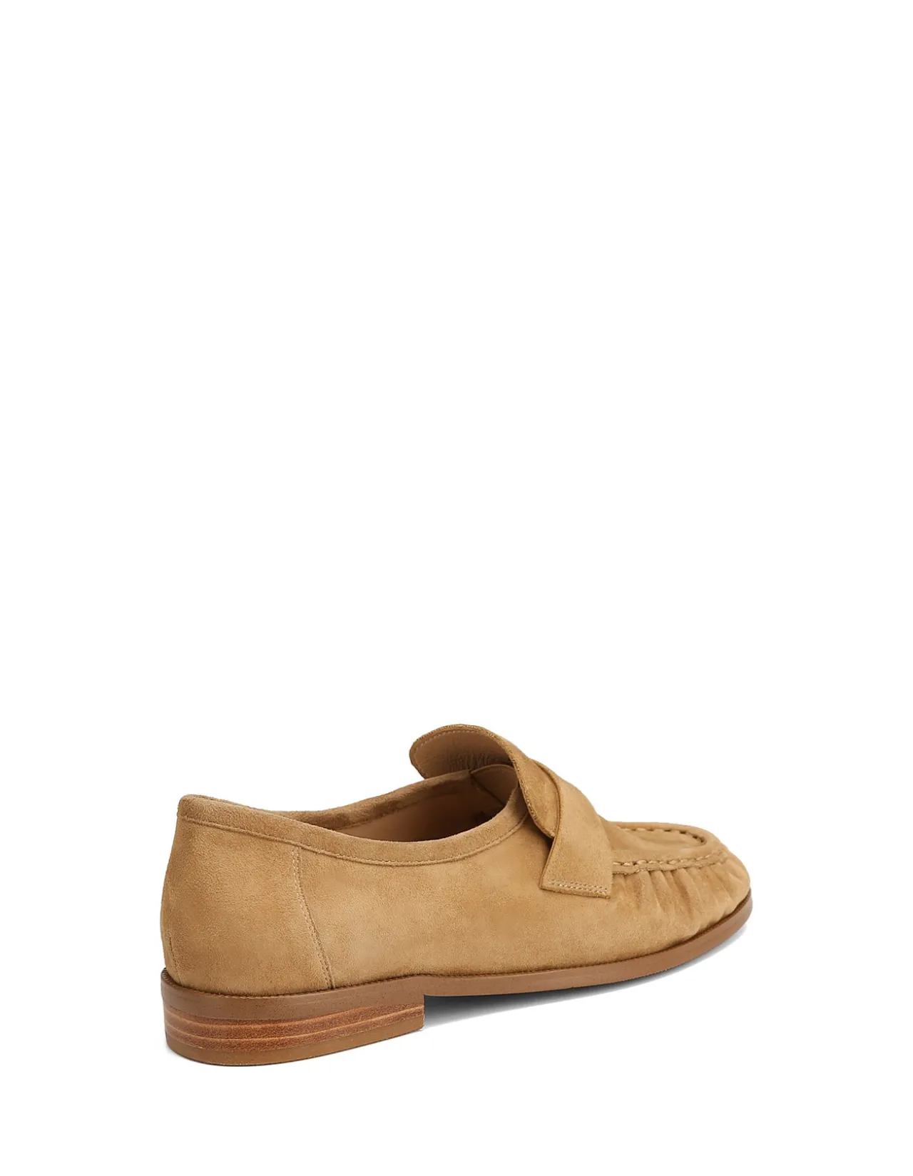 Adriel Fawn Suede Leather Loafer