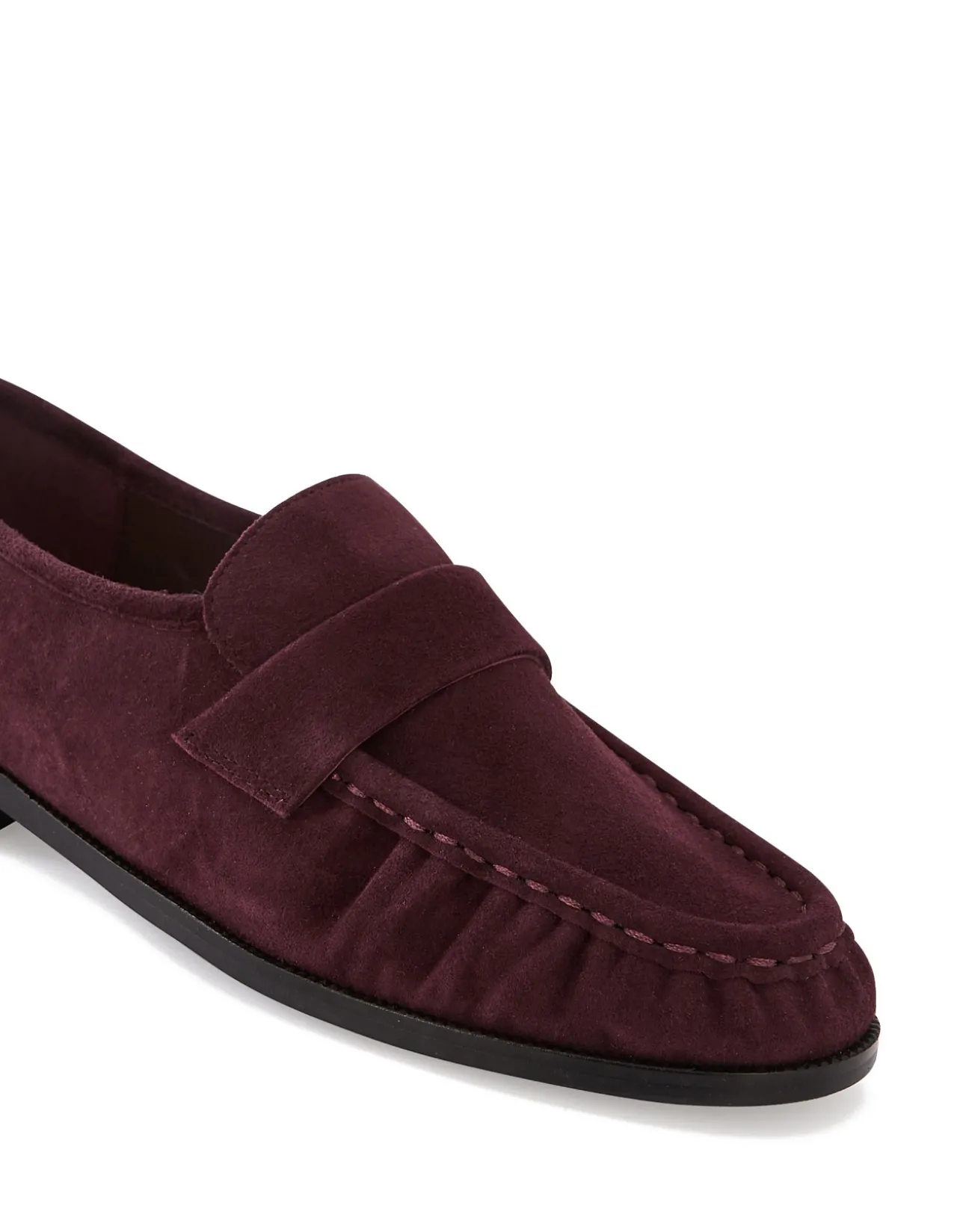 Adriel Raisin Suede Leather Loafer