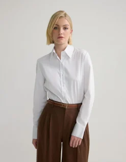 ADRIENNE STRETCH SHIRT