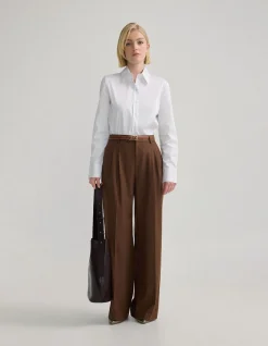 ADRIENNE STRETCH SHIRT