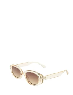 AFFINITY SAND OVAL SUNGLASSES