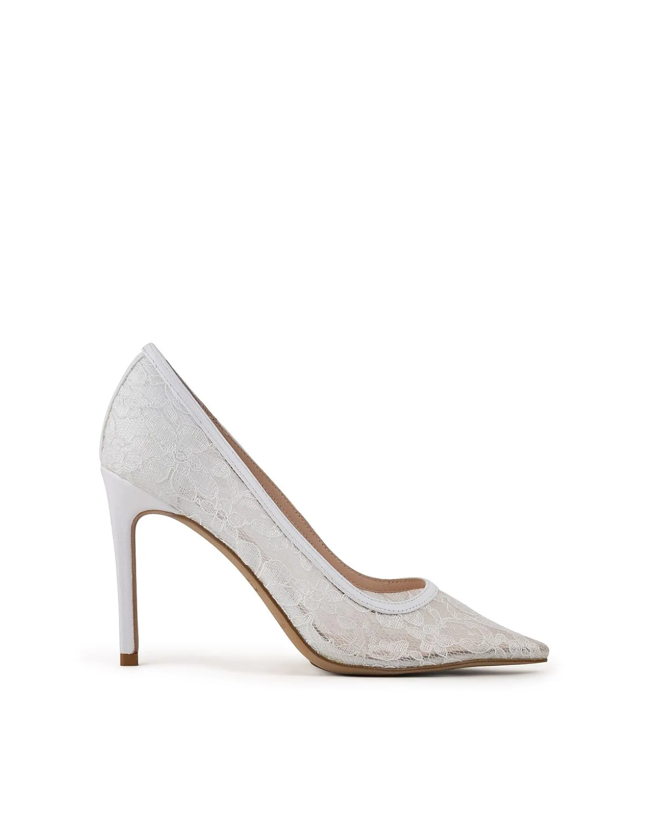 AILEEN100 LACE STILETTO PUMP