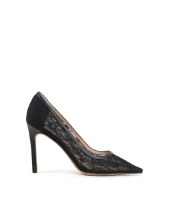 AILEEN100 LACE STILETTO PUMP