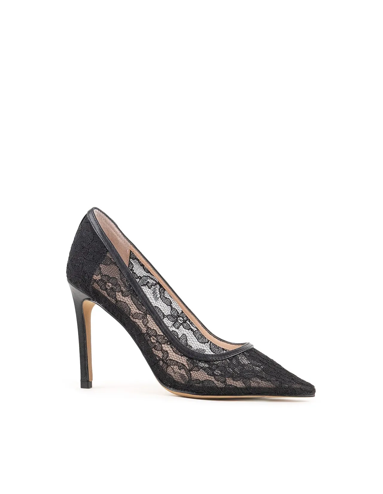 AILEEN100 LACE STILETTO PUMP