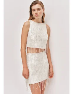 Aire Sequin Top