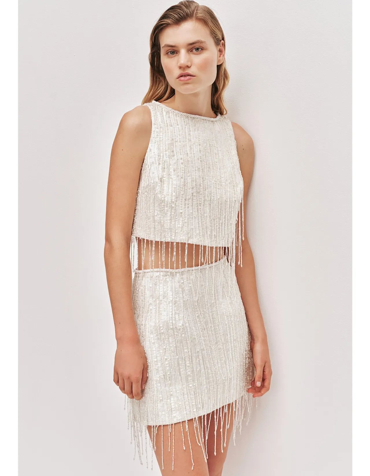 Aire Sequin Top