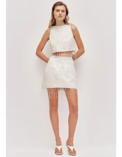 Aire Sequin Top