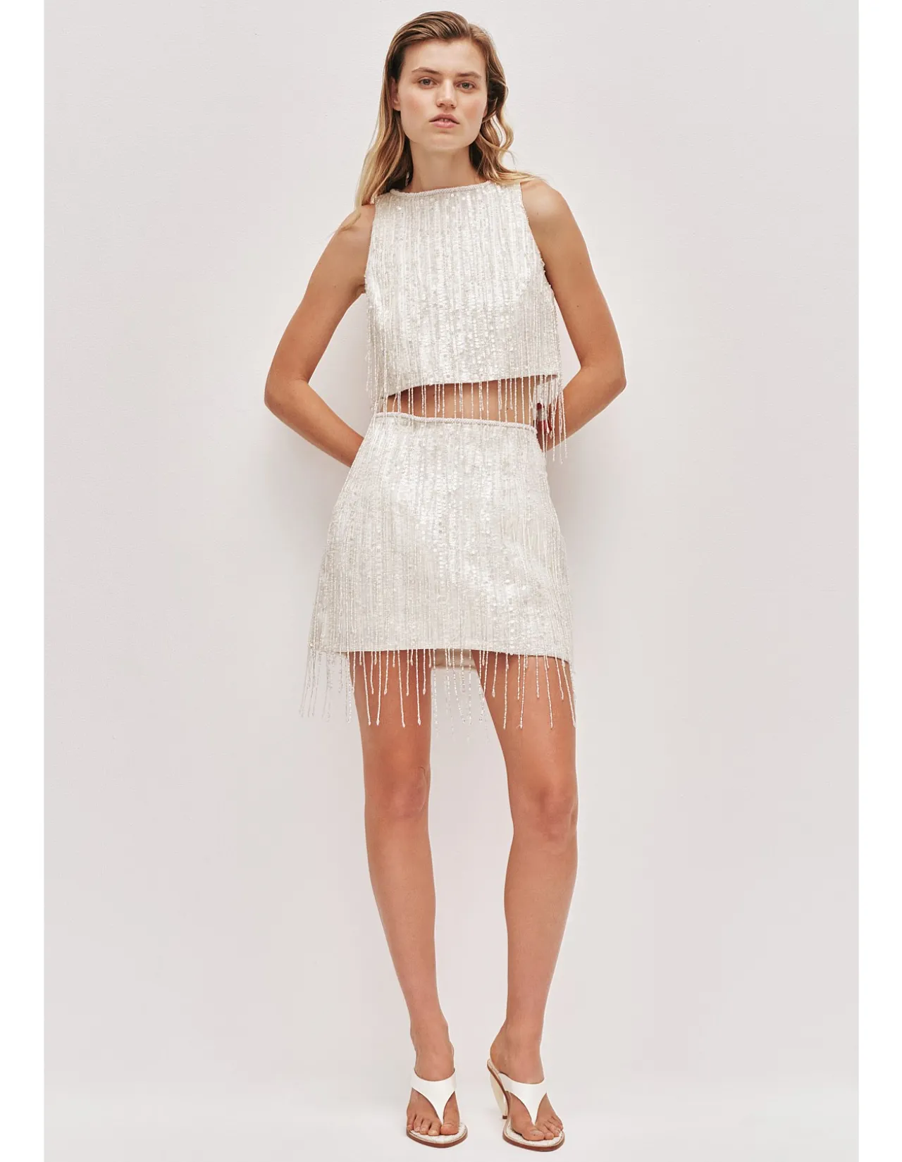 Aire Sequin Top