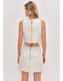 Aire Sequin Top
