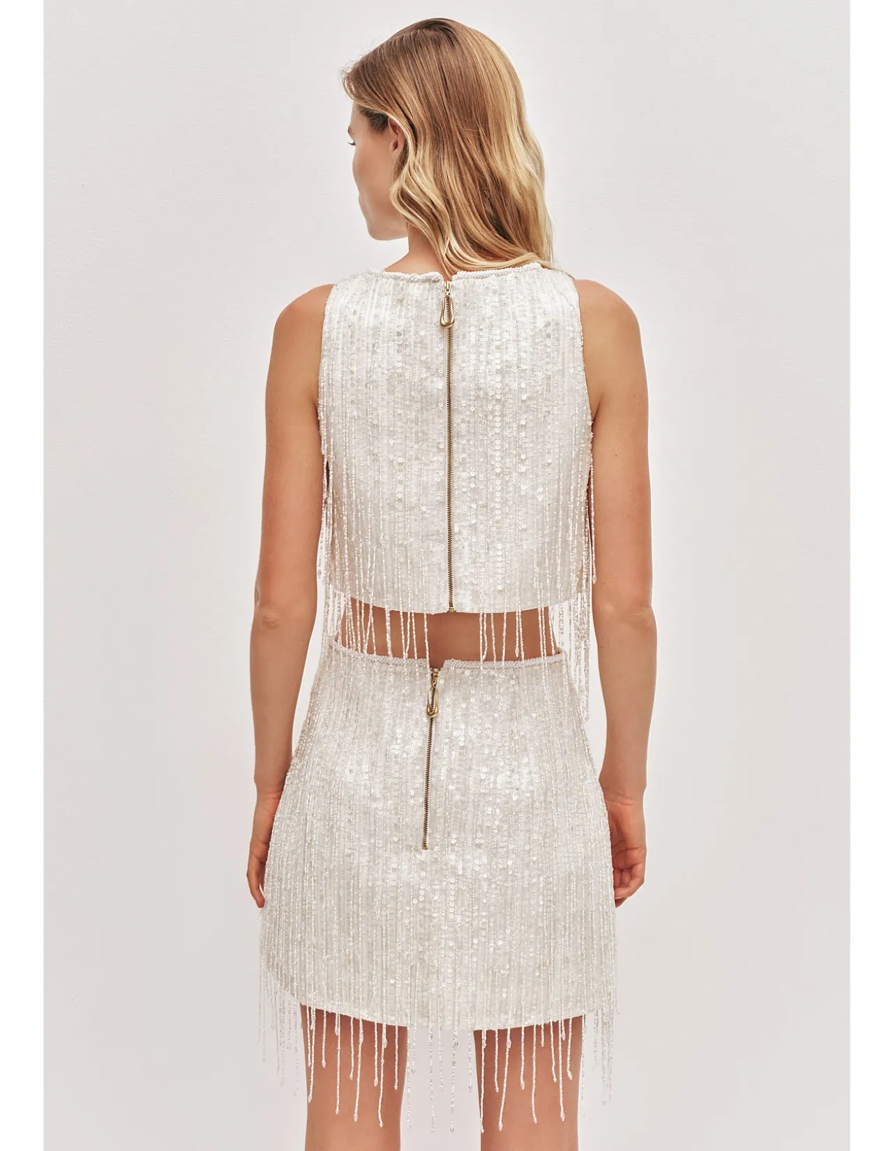 Aire Sequin Top