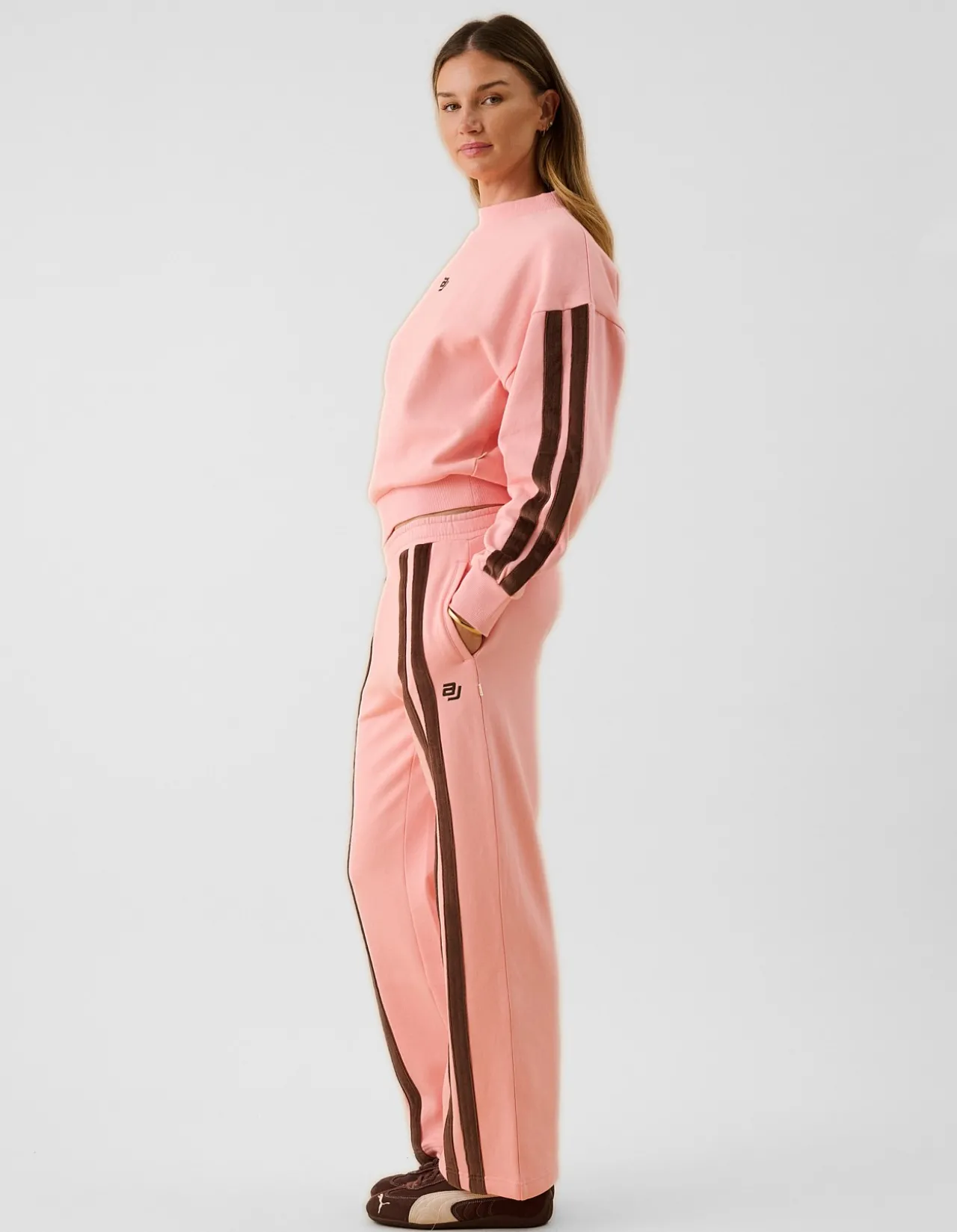 AJ Logo Stripe Trackpant