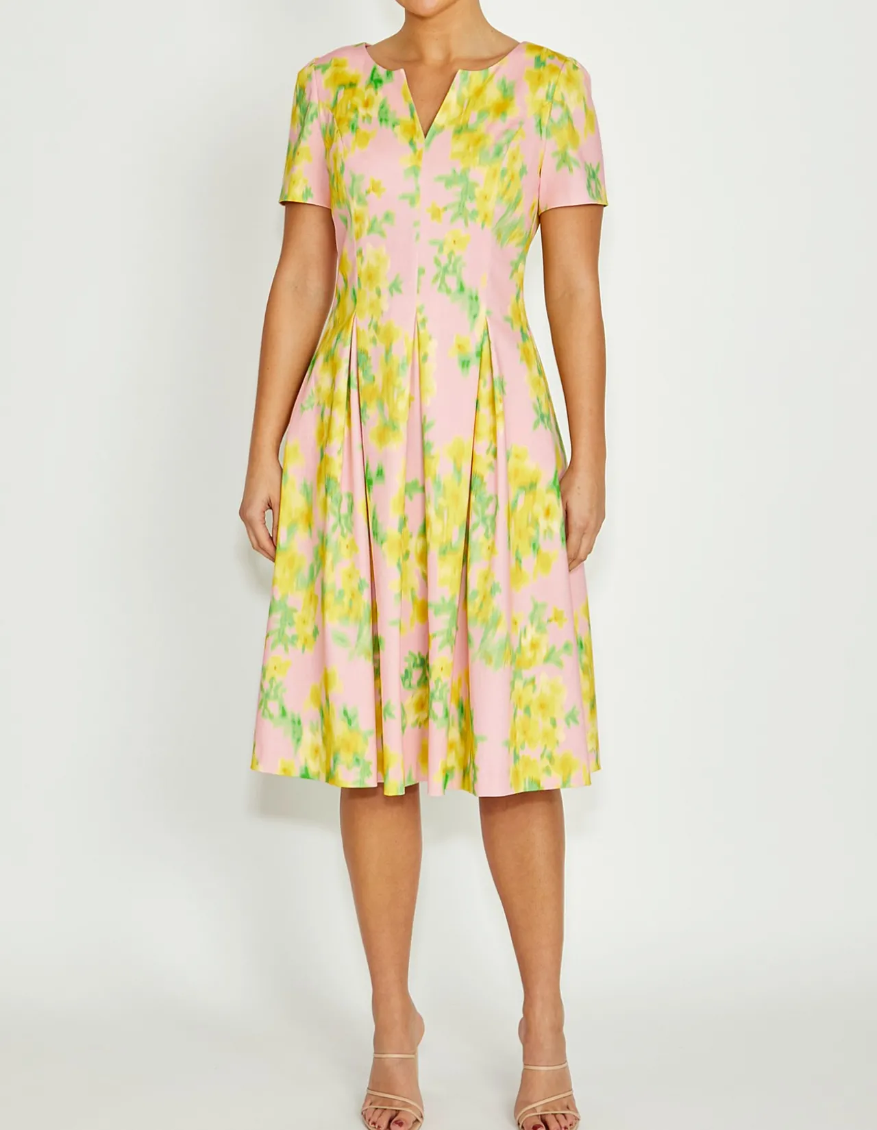 ALESSANDRA PINK FLORAL DRESS