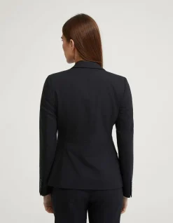 ALEXA WOOL STRETCH SUIT JACKET
