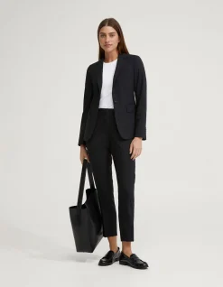 ALEXA WOOL STRETCH SUIT JACKET