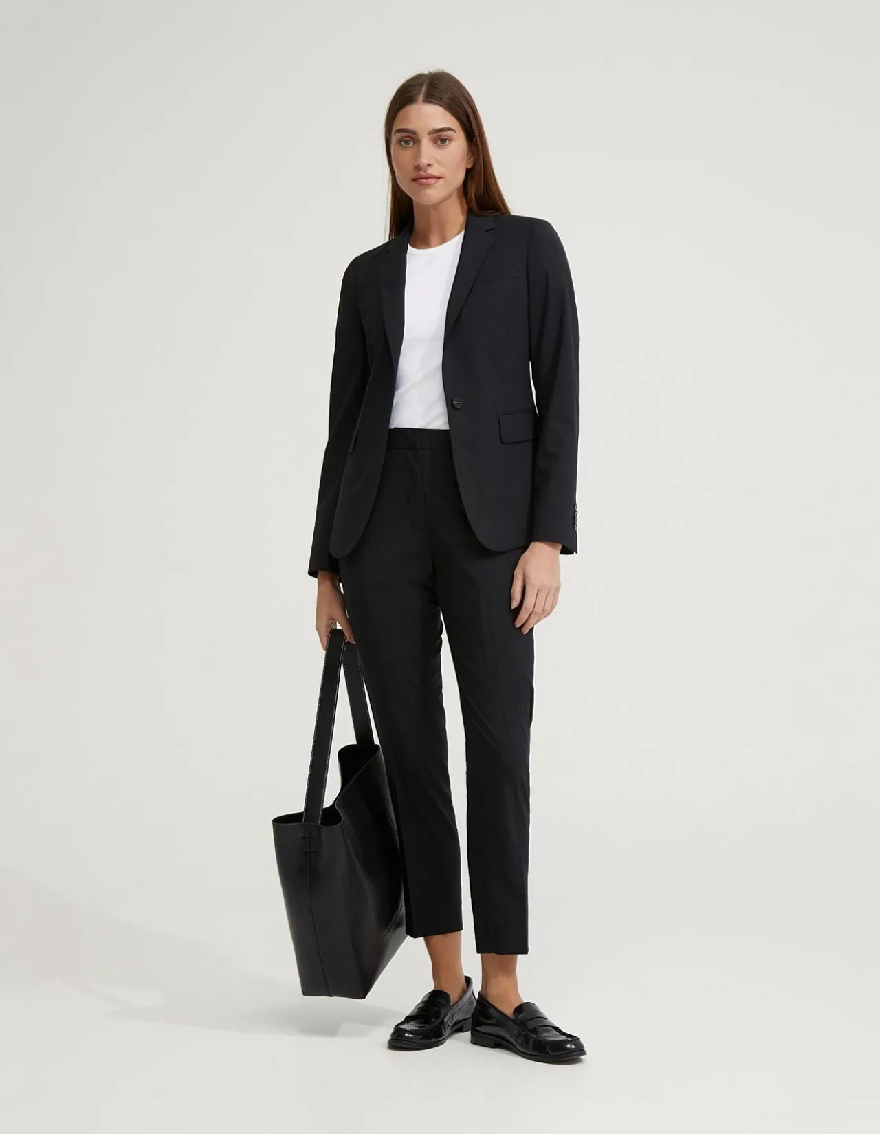 ALEXA WOOL STRETCH SUIT JACKET