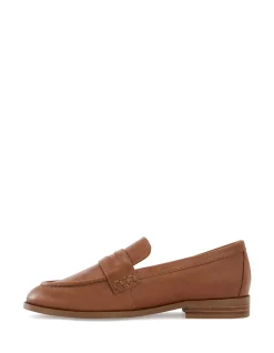 Alexandra Burnt Almond Leather Loafer