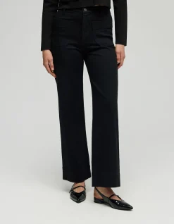 ALEXA STRETCH PATCH POCKET JEANS