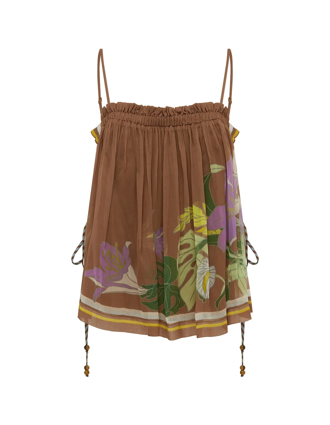 ALFIE RUCHED TOP