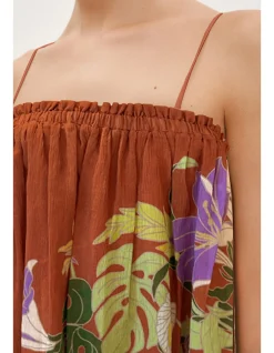ALFIE RUCHED TOP