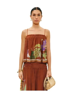 ALFIE RUCHED TOP