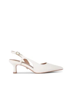 Alina Leather Slingback Heel