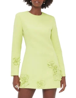 Aliza Long Sleeve Petal Mini Dress