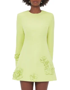 Aliza Long Sleeve Petal Mini Dress