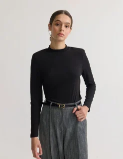 ALLISON LONG SLEEVE KNIT TOP